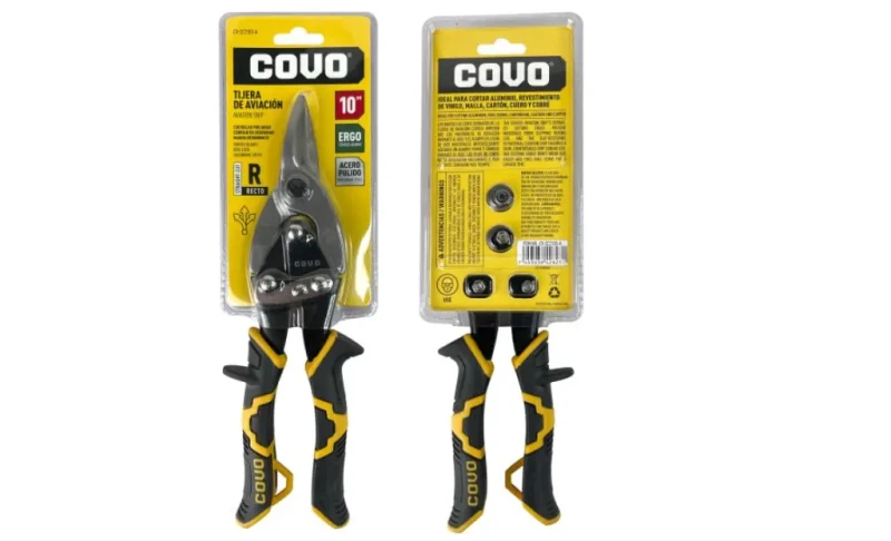 TIJERA DE AVIACION 10" CORTE RECTO COVO CV-CC2103-A